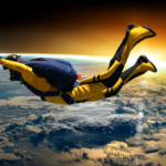 space diving, ejtőernyőzés, crazy, ÉlményBróker